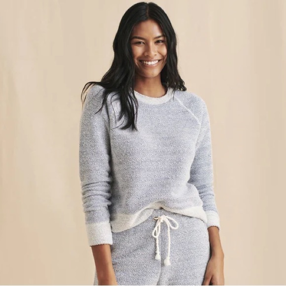 Faherty Tops - Faherty Whitewater Bells Crewneck Sweatshirt